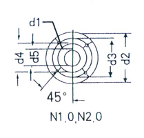 2BV水環(huán)真空泵尺寸圖4